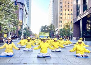 시드니서 ‘4·25’ 기념…중공의 초국가적 탄압과 호주 주권 침해 규탄