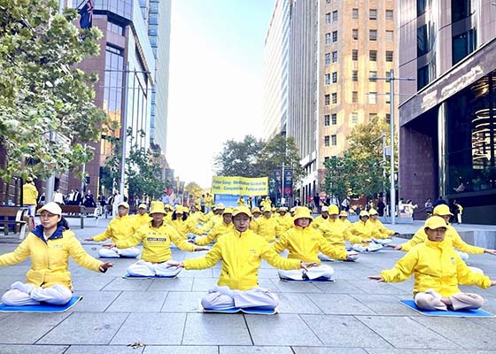 시드니서 ‘4·25’ 기념…중공의 초국가적 탄압과 호주 주권 침해 규탄